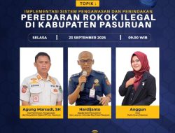 Pemkab Pasuruan Bersama Bea Cukai Gelar Talkshow Bahas Rokok Ilegal