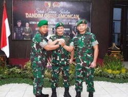 Sertijab Dandim, Letkol Inf Deni Suryo Resmi Pimpin Kodim Lamongan