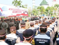 Apel Kebangsaan dan Doa Bersama, Polres Lamongan Kokohkan Persatuan