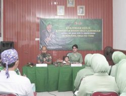 Silaturahmi Perdana di Turi, Dandim Lamongan Tekankan Humanis Petugas Teritorial