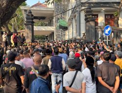 Aksi Damai HMI di DPRD Kota Malang, Ditemui Langsung Ketua Dewan