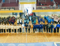 Wujudkan Generasi Emas, Wakil Wali Kota Batu Buka Turnamen Voli Putri PERWOSI