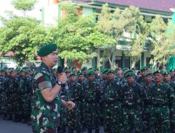 Jaga Kondusifitas Wilayah, Kodim Bojonegoro Gelar Apel Siaga