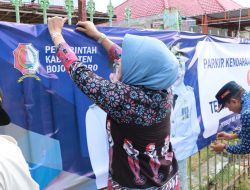Pemasangan Banner Parkir Gratis, Untuk Ingatkan Masyarakat Bojonegoro