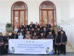 Bupati dan Wakil Bupati Bojonegoro Kompak Dukung 23 Kafilah MTQ XXXI di Jember