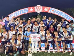 Final Kedungadem Cup 2025 di GOR Mban Gurdo, Desa Kedungadem Raih Gelar Juara