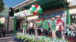 Jalan Sehat HUT ke-69 Yayasan Dirgahayu, Ribuan Peserta Padati Kedungadem