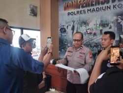 Operasi Tumpas Semeru 2025, Polres Madiun Kota Tetapkan 7 Tersangka , Amankan 1 Kg Ganja Dan 15,91 Gram Sabu