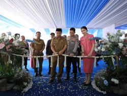 Bersama Stakeholder Kapolres Madiun Resmikan SPPG, Dukung Penuh Program Makan Bergizi Gratis