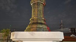 Warga Lidah Wetan Sambut Antusias Monumen “Ayam Jago” Ikon Baru di Kota Surabaya