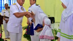Peringati Hari Ulang Tahun TNI AL Ke- 80 Tahun Mengelar Kegiatan Sosial Di Pondok Pesantren 