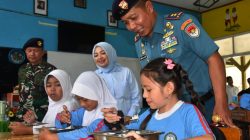 Kodaeral VI Makassar Melakukan Peninjauan Ke Dapur Makan Bergizi Kunjungan Ini Juga Meliputi Peninjauan Uji Coba Program Makan Bergizi Gratis