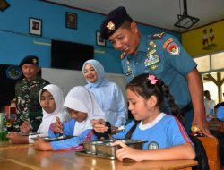 Kodaeral VI Makassar Melakukan Peninjauan Ke Dapur Makan Bergizi