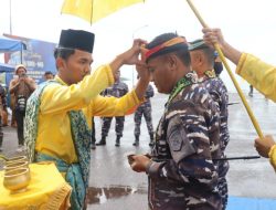 KRI Bima Suci Tiba Di Dermaga Mamburungan Mako Kodaeral XIII Tarakan 