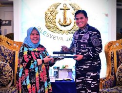 Kepala Staf Angkatan Laut Laksamana TNI Dr. Muhammad Ali, SR,,M,,M,M,Tr,Opsla,Menerima Audiensi Dari Jajaran Institut Transportasi Dan Logistik Trisakti