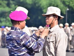 Upacara Pembukaan Korps Kadet Republik Indonesia Yang Berlangsung Di Lapangan Apel Brigif 1 Kesatrian Marinir Hartono Cilandak
