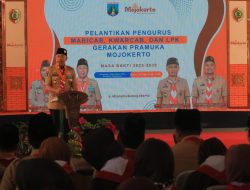 Pramuka Mojokerto Masuki Babak Baru, Bupati Albarra Pimpin Mabicab Masa Bakti 2025-2030