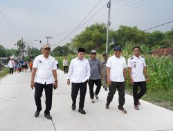 Pembangunan Ruas Jalan Bendung-Bantengan Tuntas 2025, Bupati Albarra Tinjau Langsung Progres Lapangan