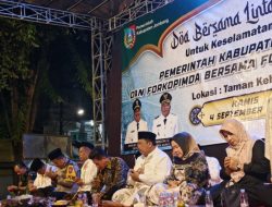 Do’a Bersama Keselamatan Bangsa, Bupati Warsubi dan Forum Rakyat Jombang Teguhkan Komitmen Kebersamaan