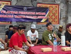 Penutupan Pelatihan Upakara Yadnya di Banjar Menesa Desa Darmasaba