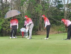 DanKodaeral Diwakili Oleh Asrena Kodaeral VI  ikut serta dalam turnament Golf Piala Presiden Dalam Peringatan HUT Pepabri Ke-66