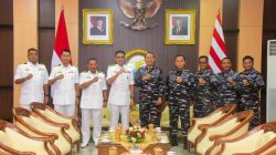 Panglima Koarmada II Menerima Kunjungan Kehormatan Panglima Armada Barat Malaysia