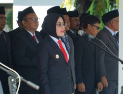Pimpin Upacara Kesaktian Pancasila, Begini Yang di Sampaika Wabup Kediri