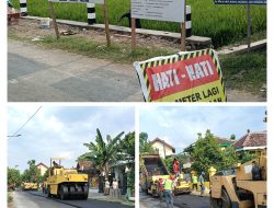 Dinas PUPR Lakukan Pengaspalan Jalan Sepanjang 1,1 Km dengan Anggaran Rp 1,1 Miliar Lebih