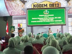 Kodim Lamongan Bentengi Keluarga TNI dari Bahaya Miras, Narkoba dan Pornografi