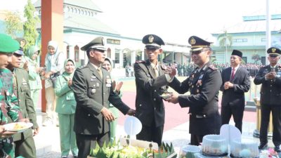 Polres Lamongan Bikin Kejutan di HUT ke-80 TNI, Bukti Soliditas Tanpa Sekat