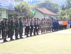 Upacara HUT TNI, Kodim Lamongan Perkuat Sinergitas TNI Rakyat