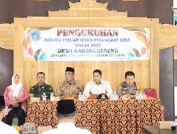 Danramil Karanggeneng dan Muspika Kawal Proses Penjaringan Perangkat Desa Secara Transparan