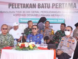 Dandim dan Forkopimda Lamongan Hadiri Launching Koperasi Merah Putih