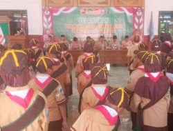 TNI dan Forkopimcam Sambeng Bersinergi Dukung Pelantikan Pramuka Garuda Lamongan