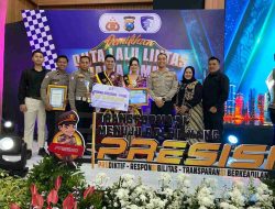 Satlantas Polres Lamongan Sabet Dua Penghargaan di Ajang Duta Lalu Lintas Jatim 2025