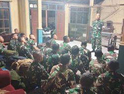 27 Prajurit Pionir Siap Bangun Yonif TP 887 KJM, Danramil Ngimbang: Jadilah Kebanggaan Lamongan