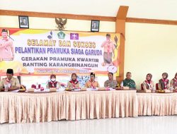 Pgs Danramil Karangbinangun Apresiasi Pramuka Siaga Garuda Terlantik
