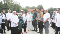 HSN ke-10 di Lamongan, Gubernur Jatim dan Kapolres Kompak Ikuti Jalan Sehat