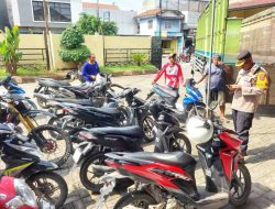 Polsek Babat Amankan 13 Pemuda dan 17 Motor Terkait Konvoi Diduga Picu Konflik di Baureno