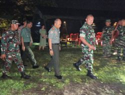 Dandim Dampingi Irdam V Brawijaya Tinjau Kesiapan Lokasi Yonif TP 887 KJM di Lamongan