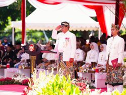 Khidmat! Upacara HUT Provinsi Jatim Ke-80 dan Kota Batu Ke-24, Walikota Serukan ‘mBatu Sae’ Wujudkan Kesejahteraan