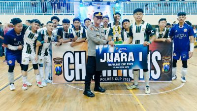Sukses Besar Kapolres Batu Cup 2025: GOR Gajahmada ‘Bergemuruh’, Polri Sahabat Pelajar Anti-Narkoba