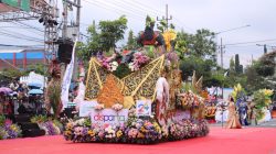 MEKAR SPEKTAKULER! Batu Art Flower Carnival 2025 “Sulap” Jalanan Jadi Panggung Kejayaan Bunga