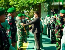 Periode 1 Oktober 2025, 73 Prajurit Kodim Bojonegoro Naik Pangkat