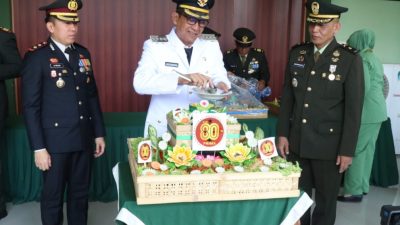 Bupati Bojonegoro dan Forkopimda Hadiri HUT ke-80 TNI, Tekankan Pentingnya Sinergi dan Persatuan