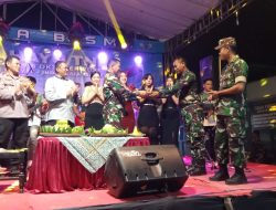 HUT ke-80 TNI: Koramil 08 Kedungadem Gelar Tasyakuran dan Hiburan Rakyat