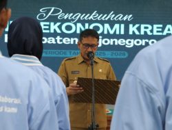 Bupati Bojonegoro Kukuhkan Komite Ekonomi Kreatif, Dorong Pertumbuhan Ekonomi Berbasis Kreativitas