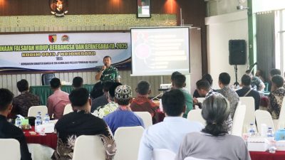 Bangun Karakter Bangsa, Kodim Bojonegoro Gelar Pembinaan Falsafah Hidup Berbangsa dan Bernegara