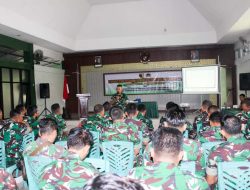 Wujudkan Pertahanan Wilayah Terpadu, Kodim Bojonegoro Gelar Pembinaan RTRW Hanrat Tahun 2025