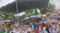Semarak Hari Santri Nasional 2025, Ribuan Santri dan Ustadz Ikuti Jalan Sehat di Kedungadem